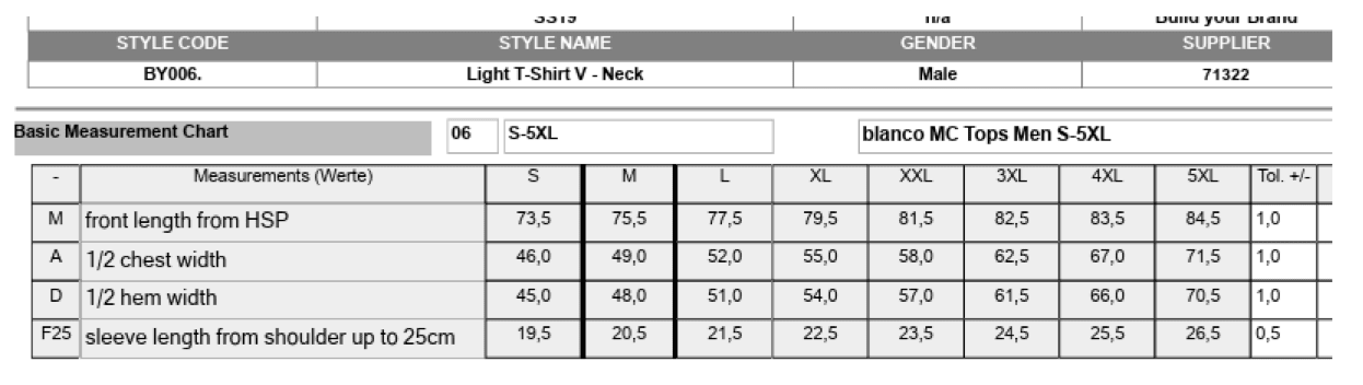 Light T-Shirt V-Neck