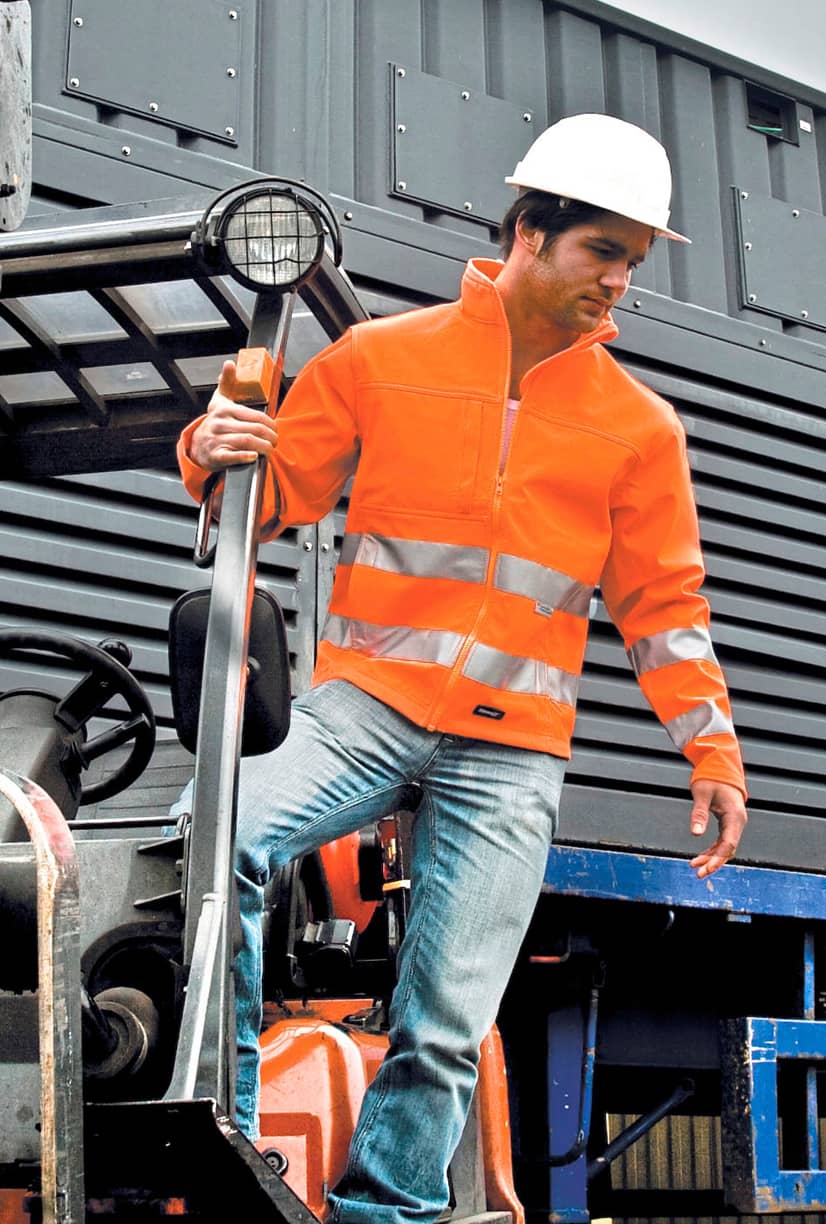 High Vis Soft Shell Jacket
