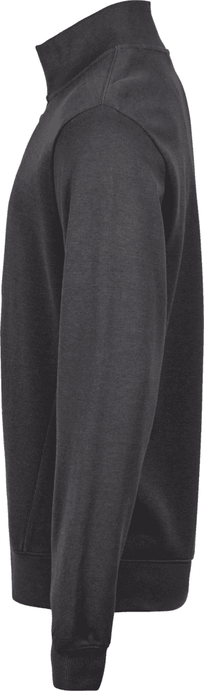 Ribbed Interlock Half Zip