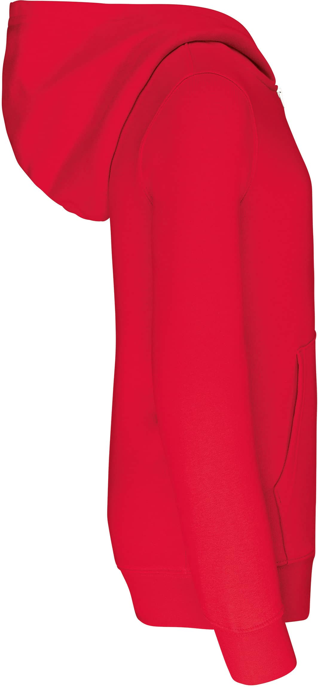 Kinder Kapuzensweatshirt mit Reißverschluss