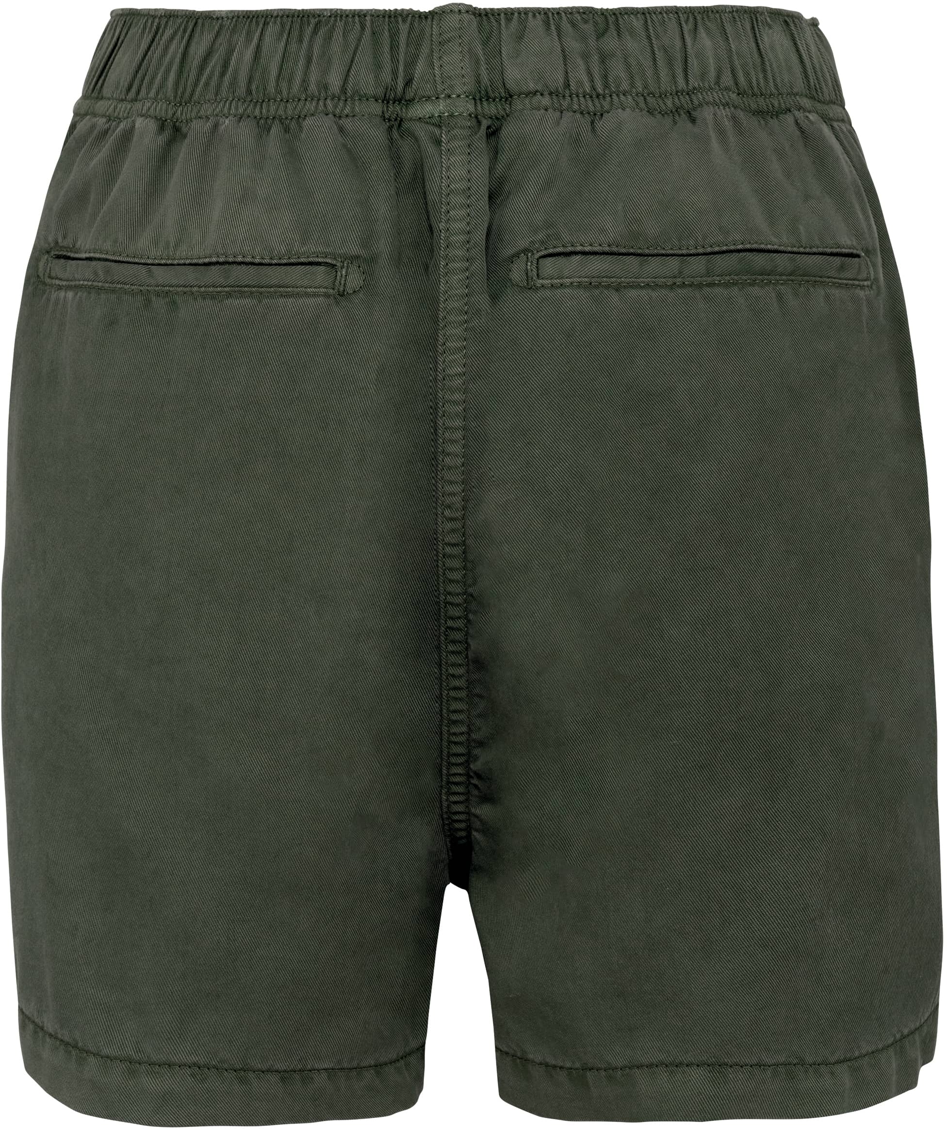 Umweltfreundliche ausgewaschene Damenshorts aus Lyocell