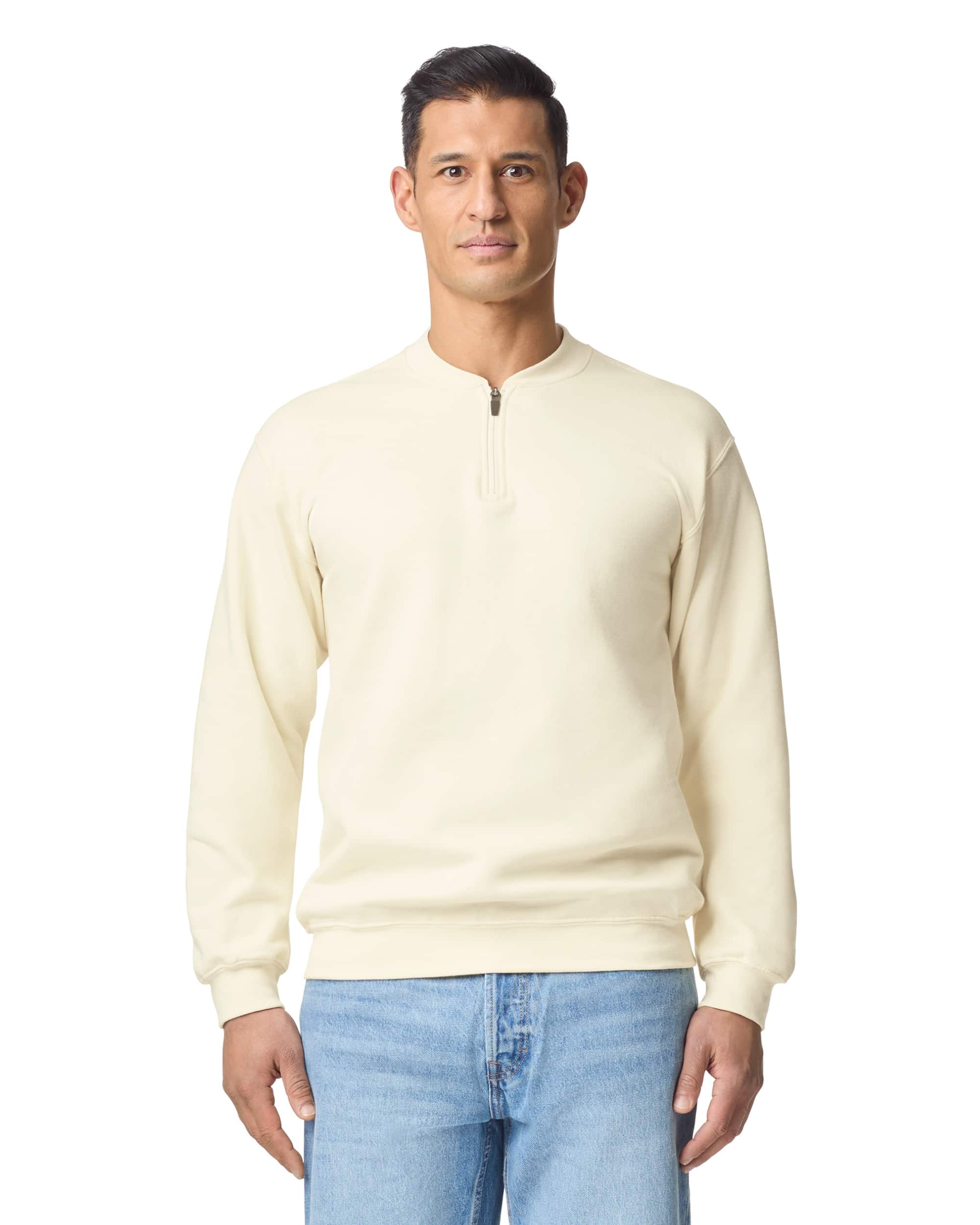 Softstyle® Midweight Adult Fleece 1/4 Zip Sweatshirt