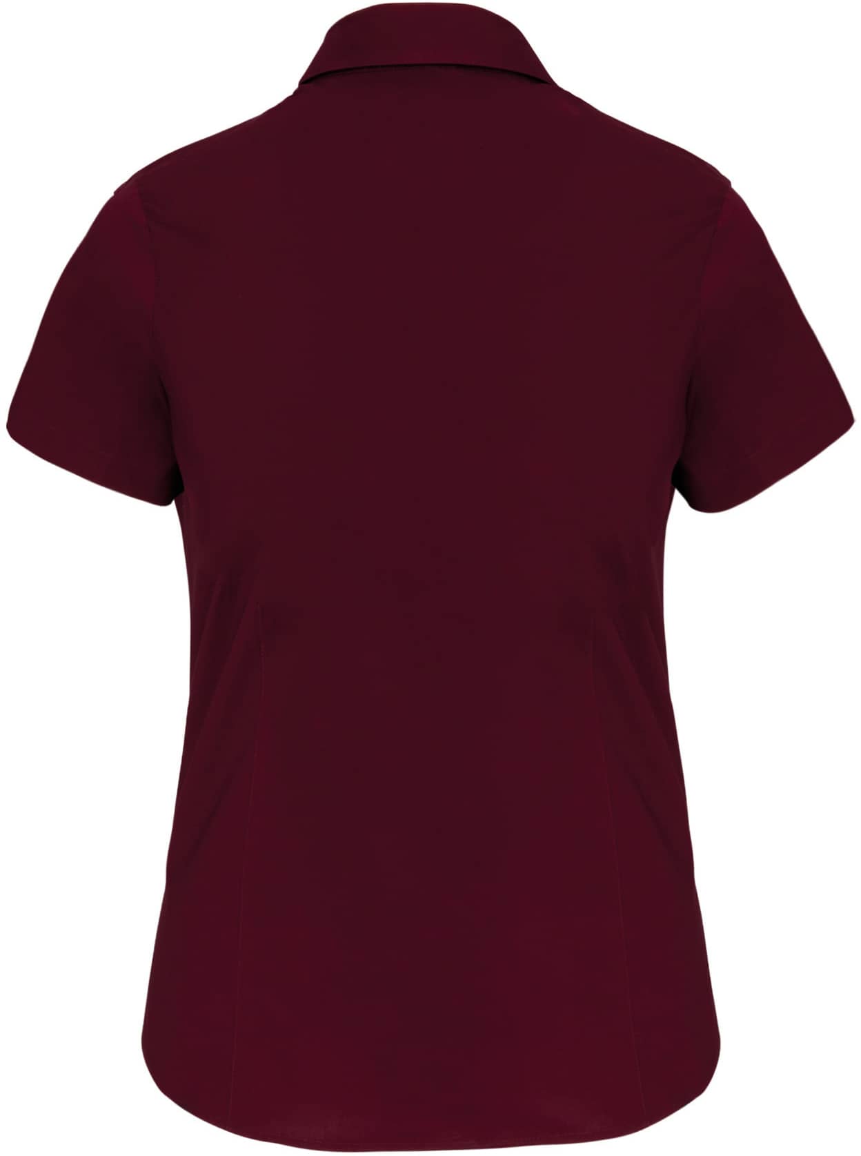 Damen Stretchbluse Kurzarm