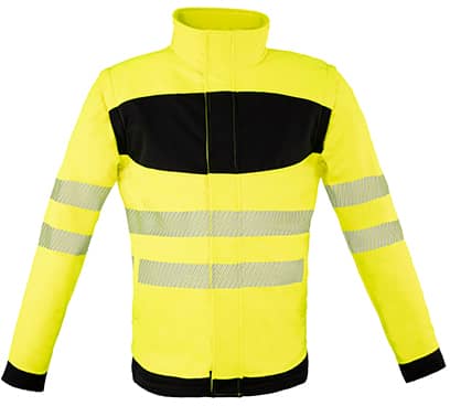 EOS Hi-Vis Workwear Softshell Jacket With Printing Area