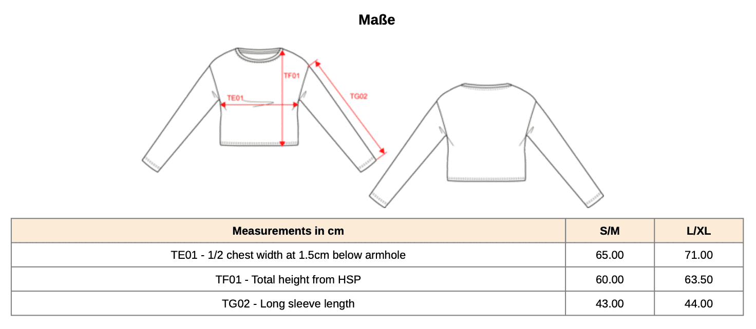 Damen-Sweatshirt "Loose fit"