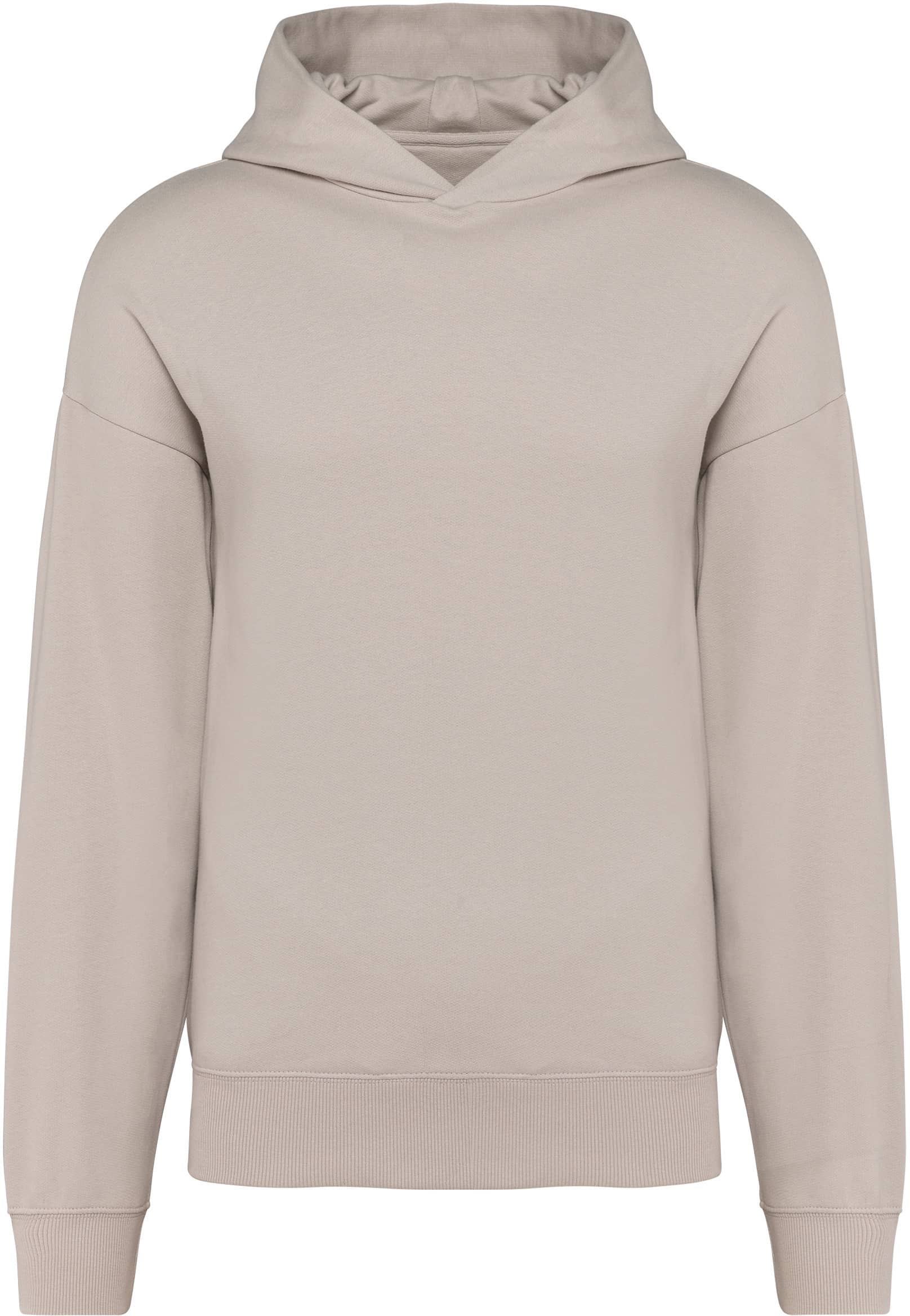 Kapuzensweatshirt aus Molton, Oversize, Unisex