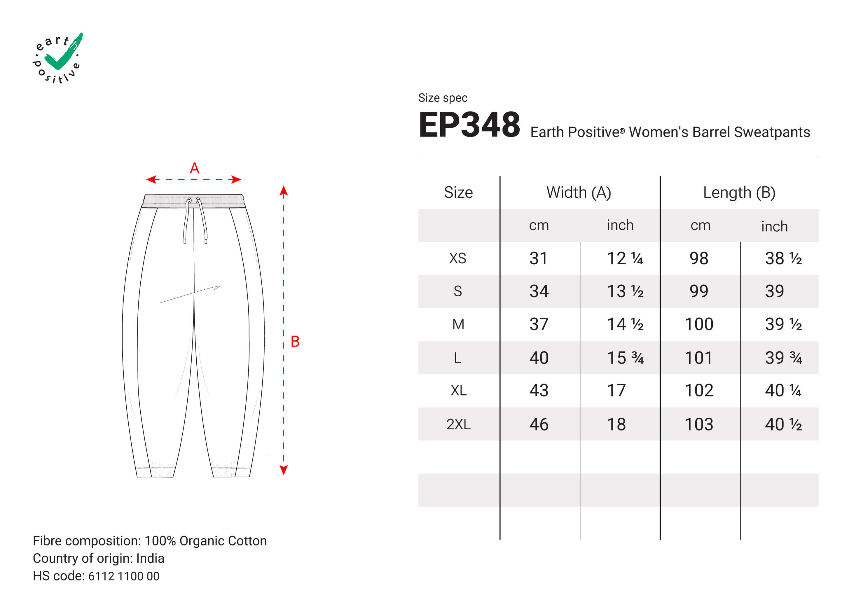 Women’s Barrel Leg Sweatpants