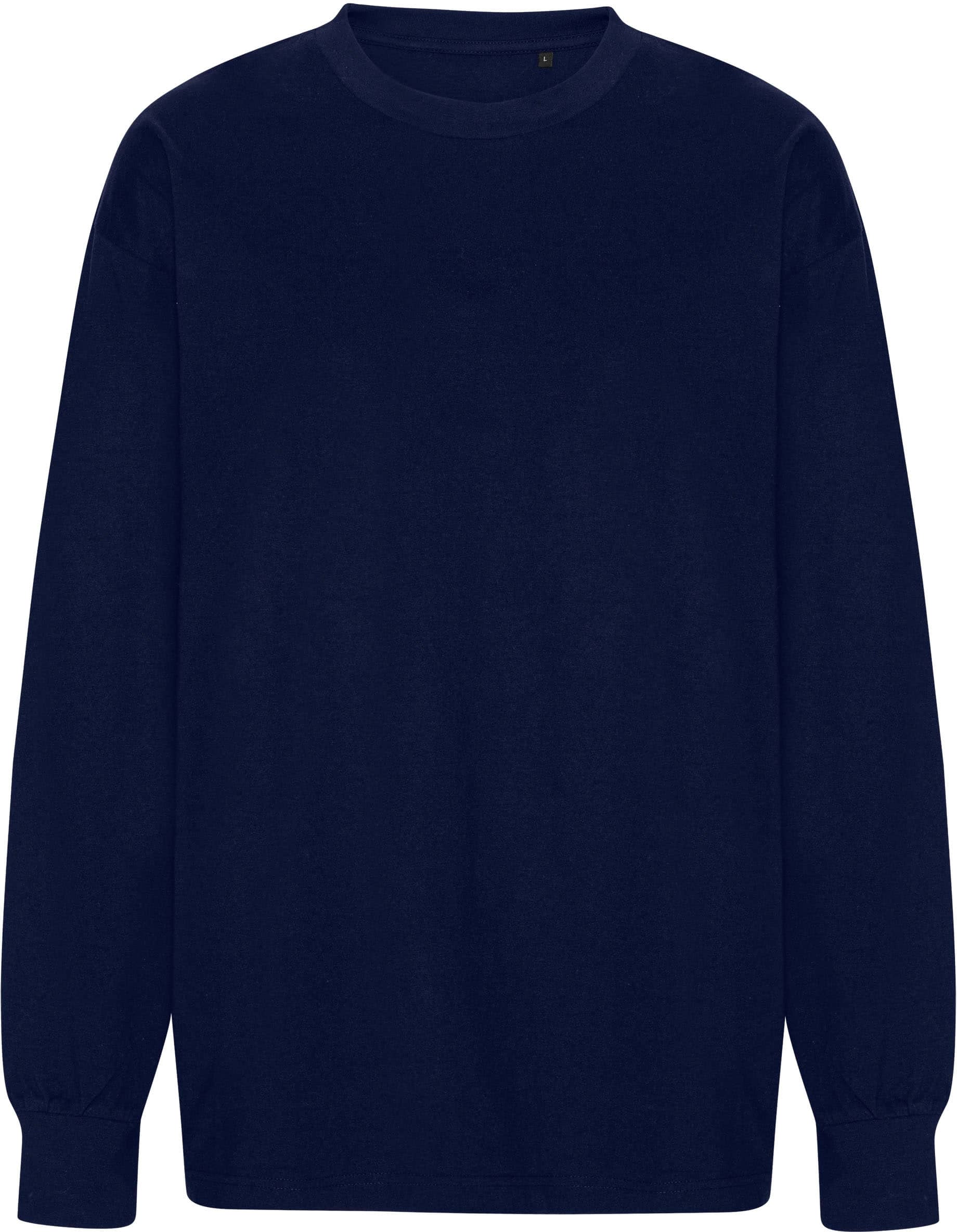 Tiger Cotton Oversized LS T|Shirt