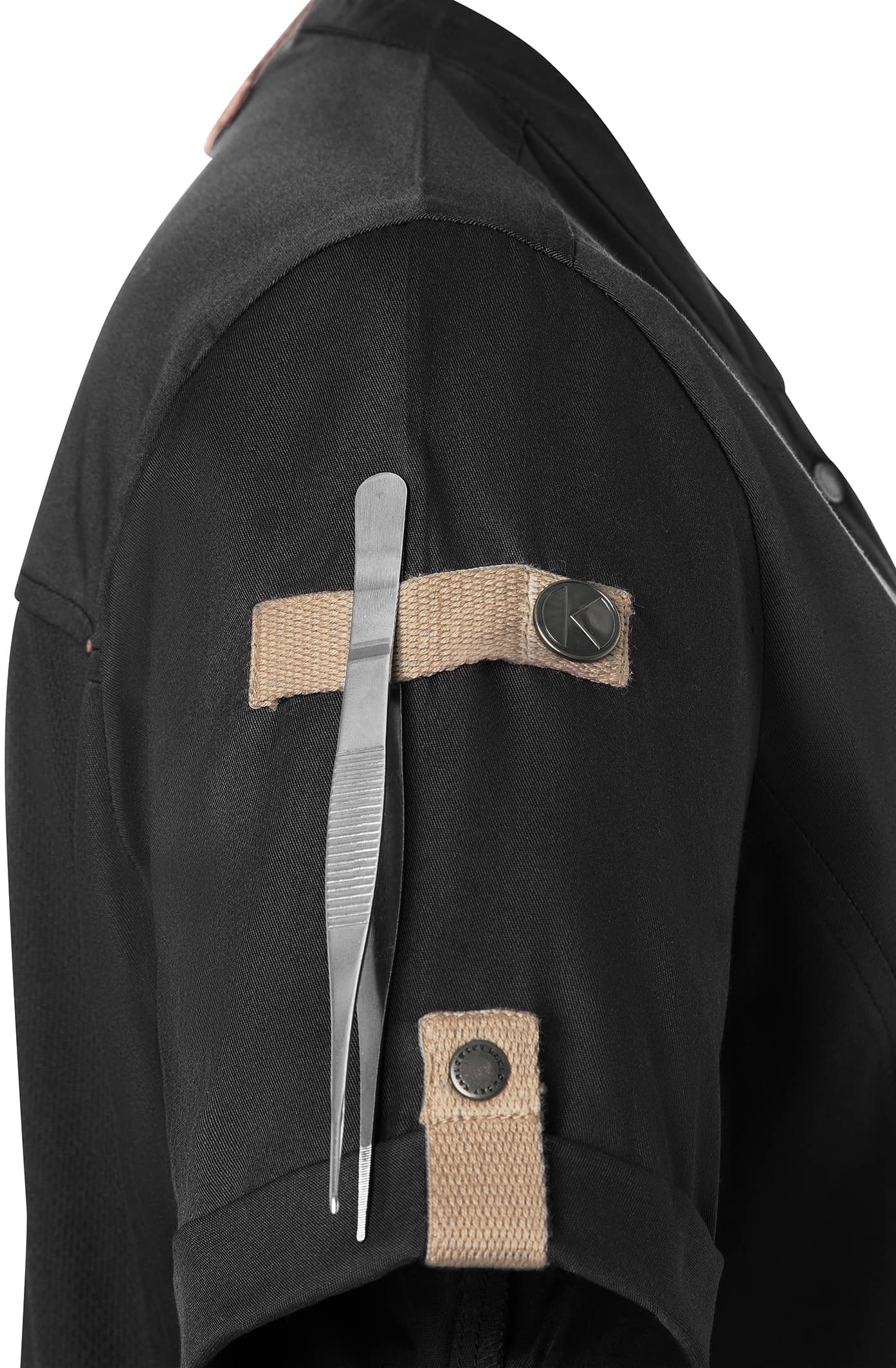 Damenkochjacke Green-Generation Kurzarm