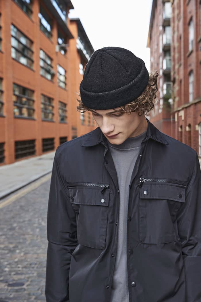 Recycled Mini Fisherman Beanie