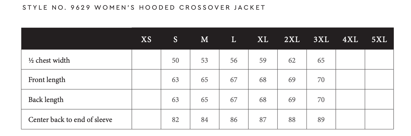 Women´s Hooded Crossover Jacket
