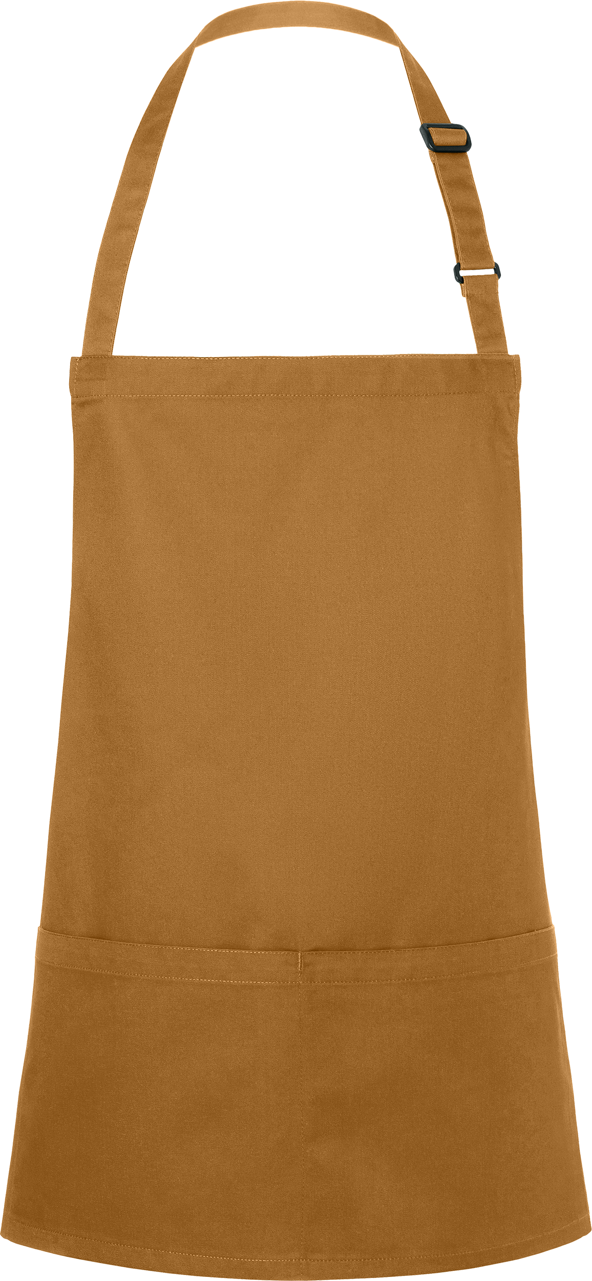 Kurze Latzschürze Basic mit Schnalle und Tasche