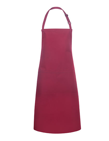 Übergrößen Latzschürze Basic mit Schnalle und Tasche