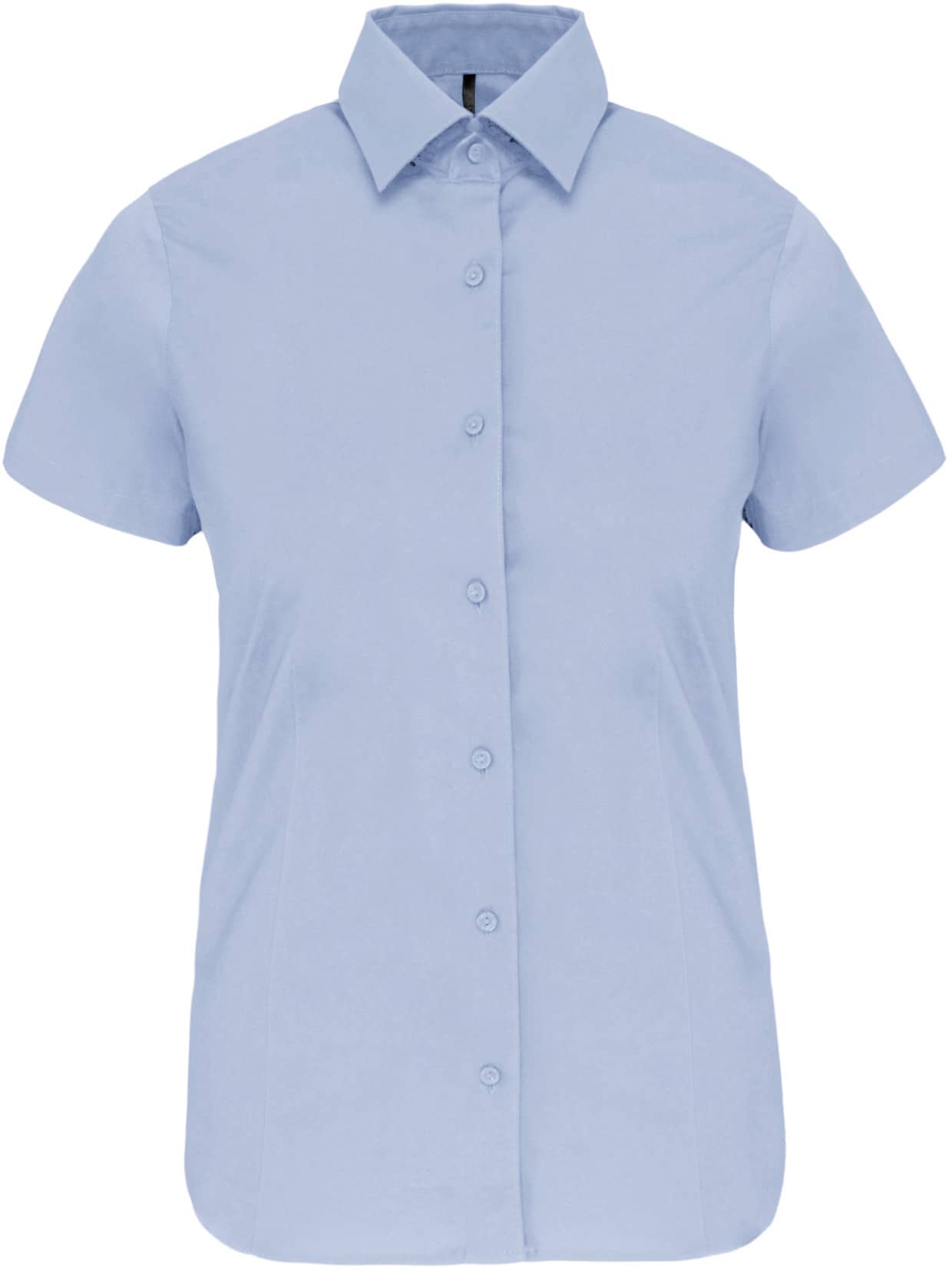 Damen Stretchbluse Kurzarm