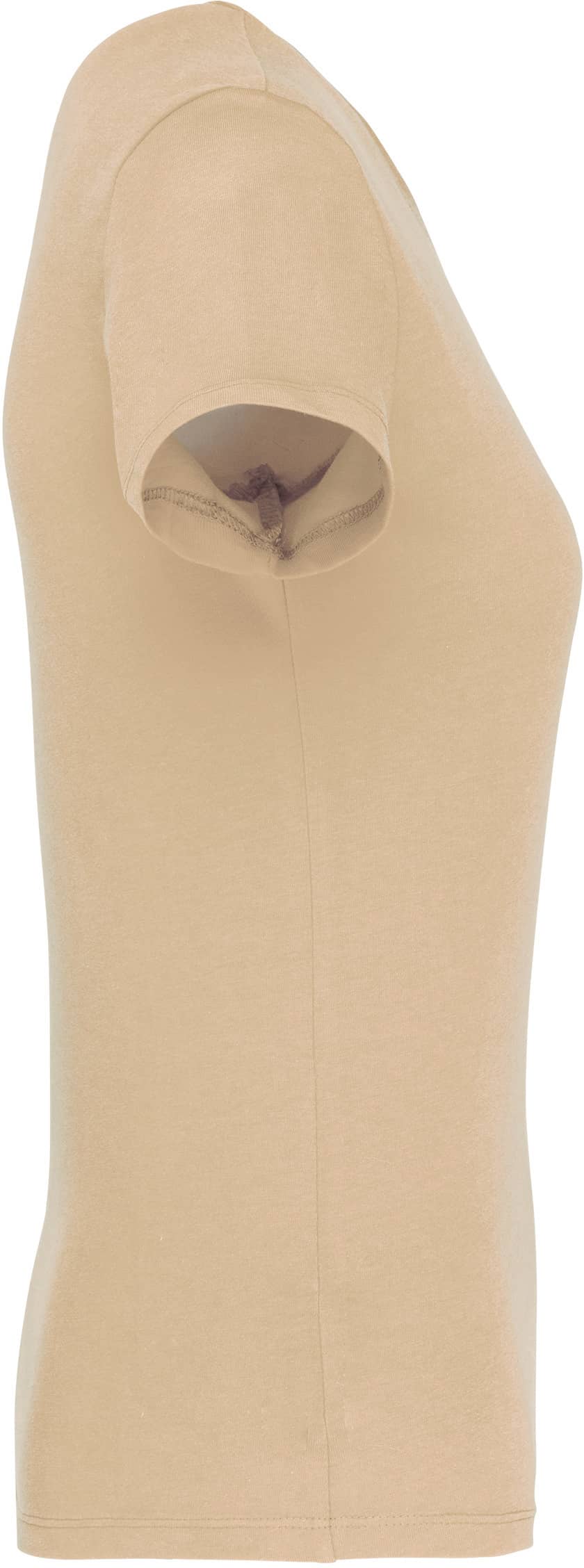 Ladies` Short-Sleeved Crew Neck T-Shirt