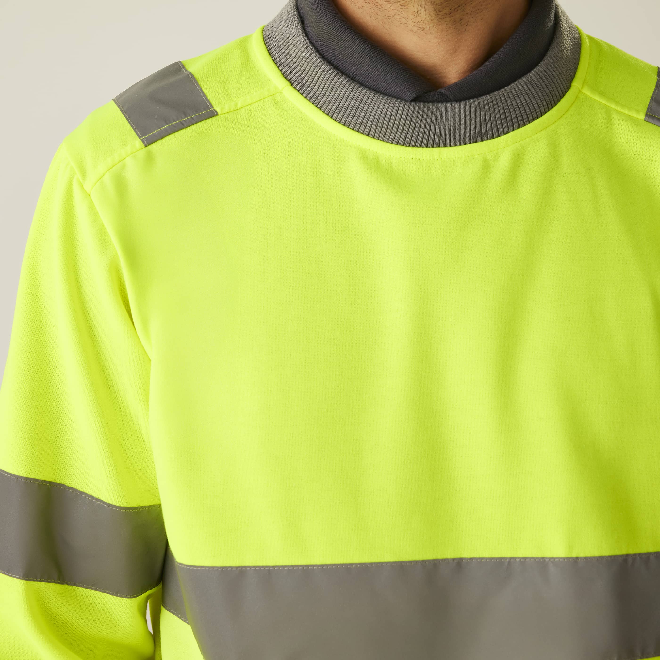 Hi-Vis Pro Contract Crew Neck Sweatshirt