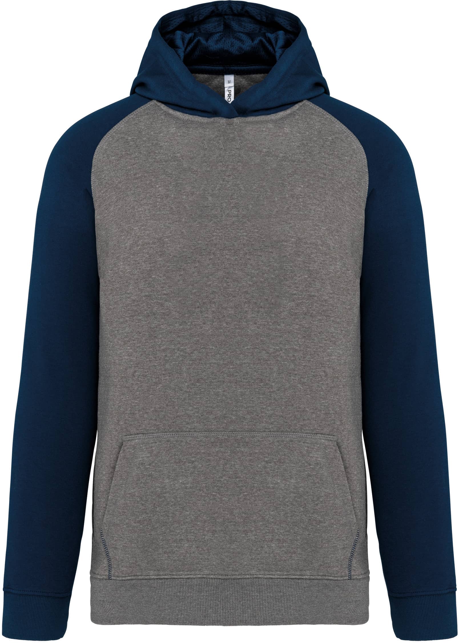 Zweifarbiges Kapuzensweatshirt für Kinder