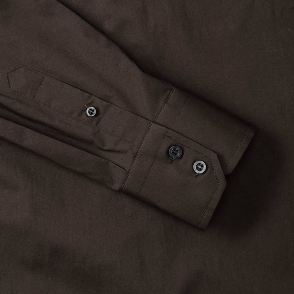 Men's Long Sleeve Fitted Stretch Shirt