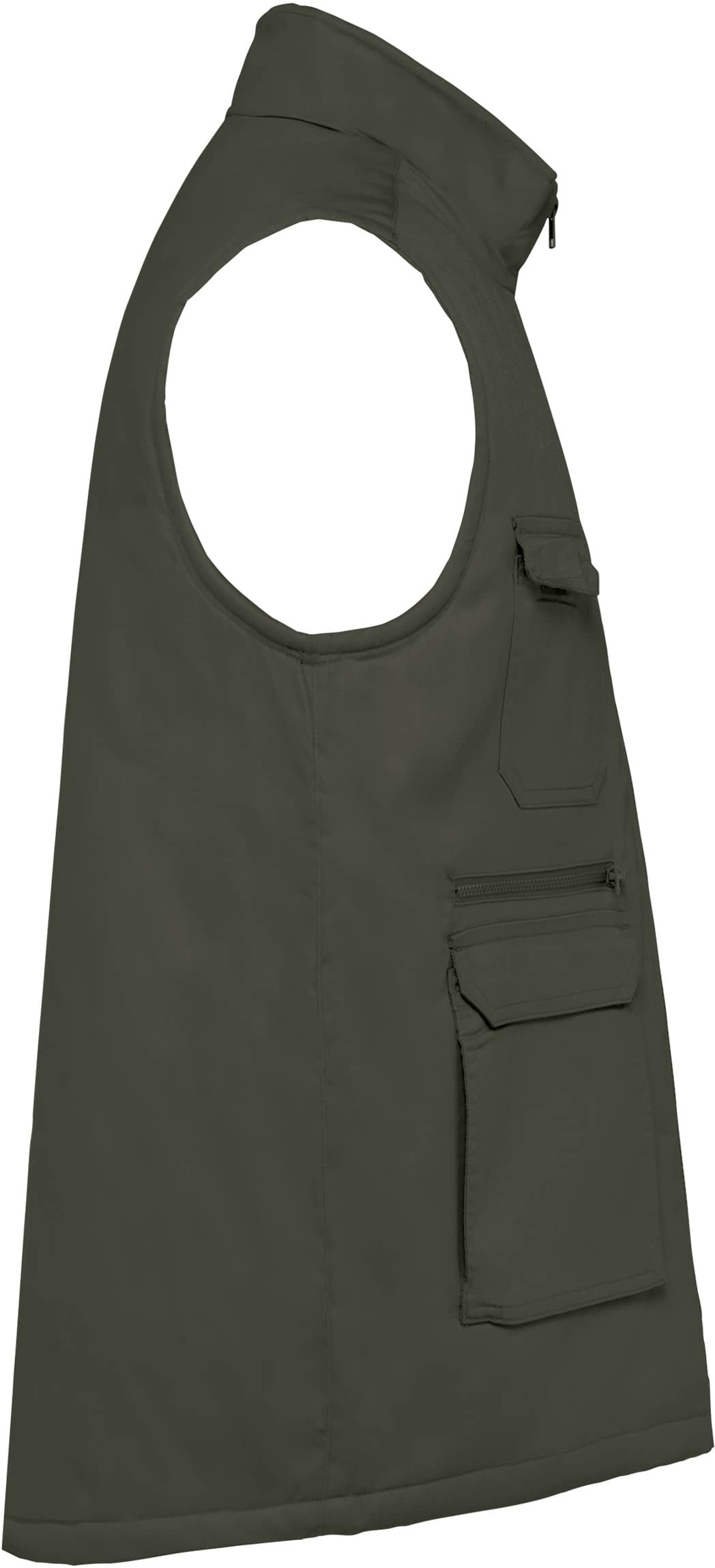 Gefütterte Unisex-Weste aus  Baumwollpolyester 607