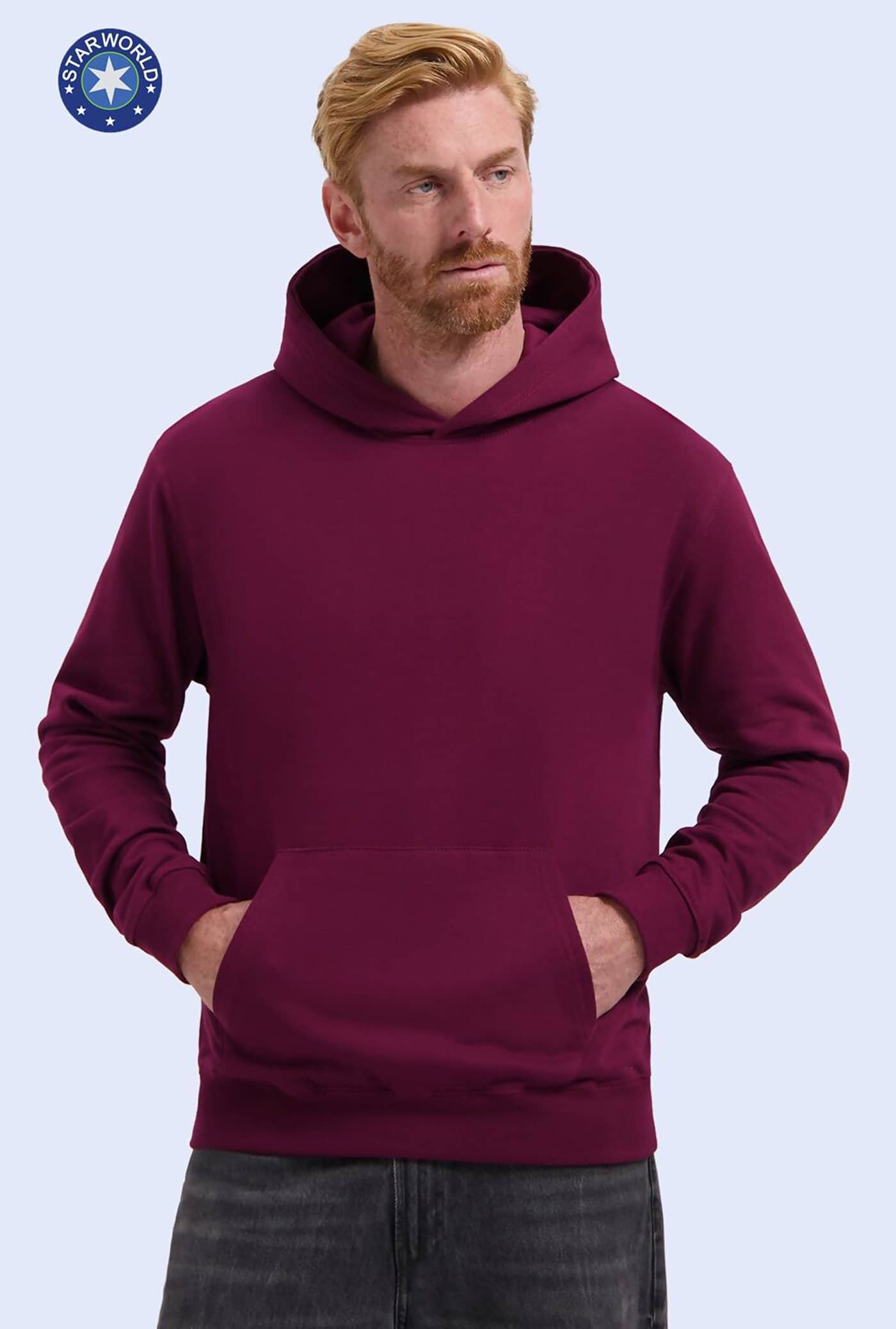 Unisex Organic Cotton Hooded Sweatshirt