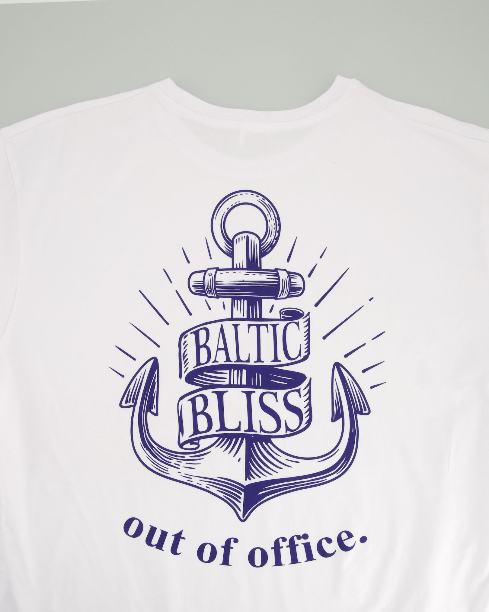 BCTU03T B&C T-Shirt #E190 in Weiß, per Siebdruck veredelt