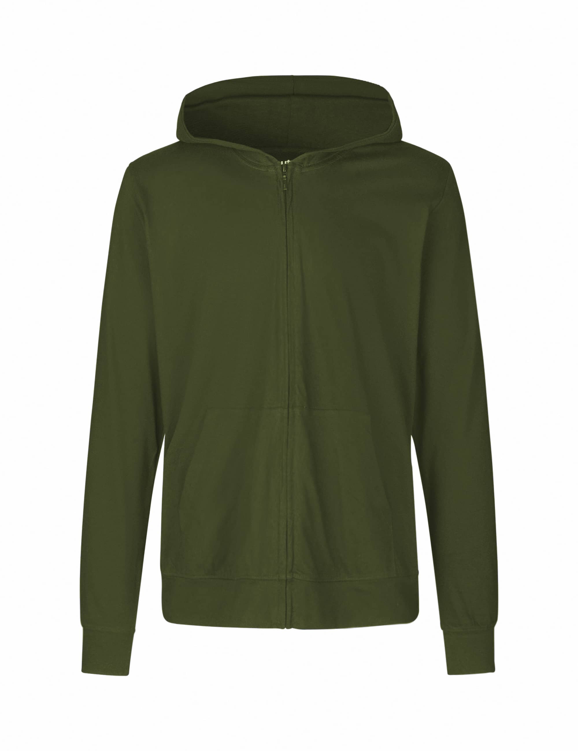 Unisex Jersey Hoodie With Zip
