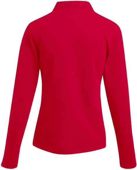 Women´s Heavy Polo Long Sleeve