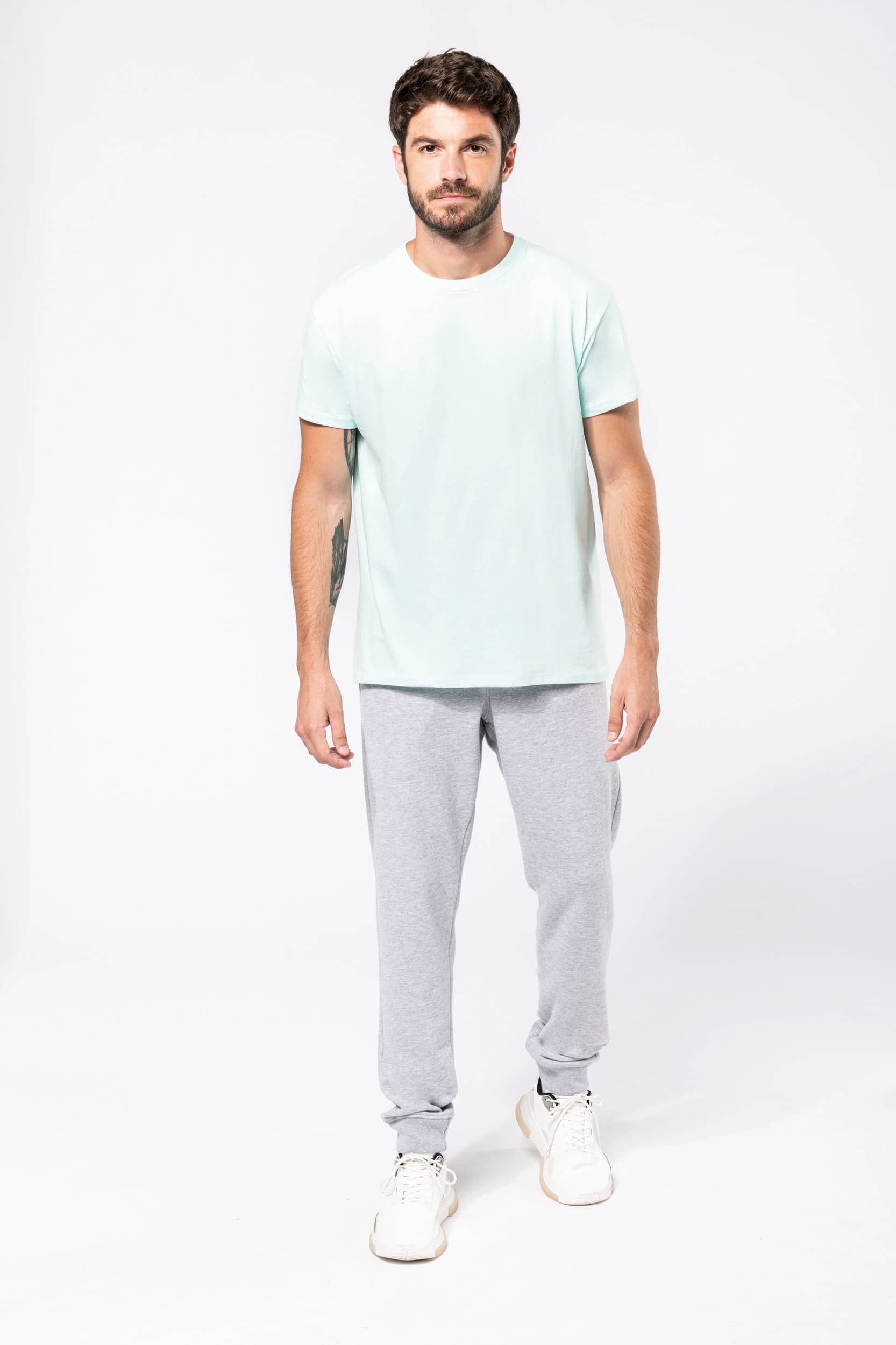 Umweltfreundliche Herrenhose aus ungebürstetem Molton