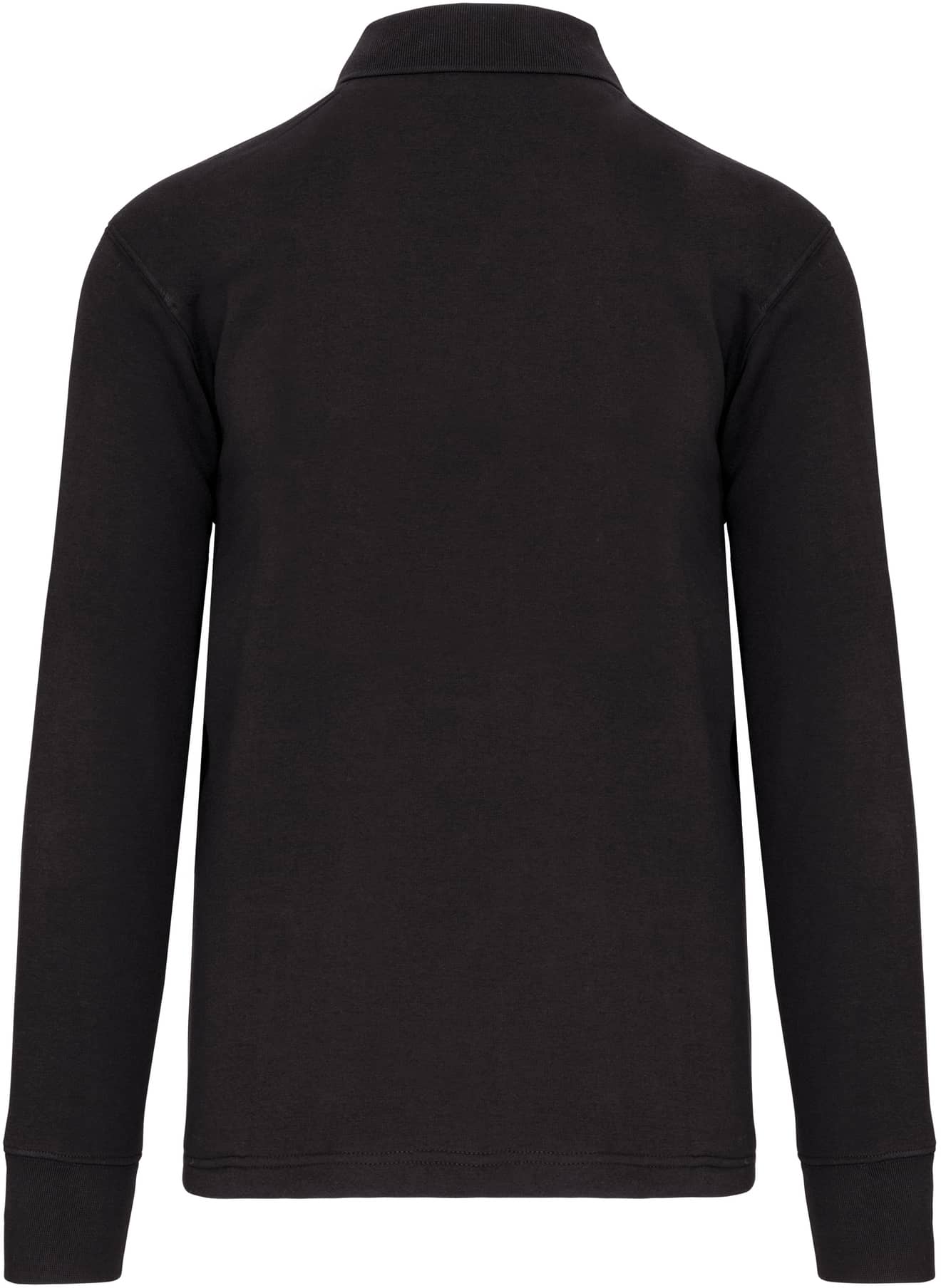 Sweatshirt mit Polokragen