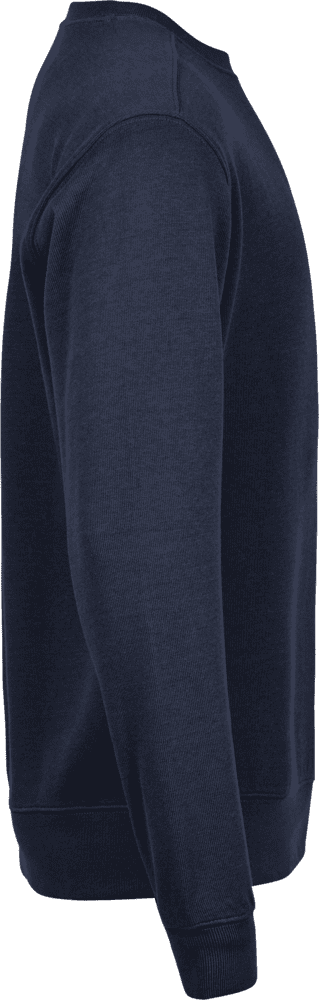 Ribbed Interlock Crew Neck