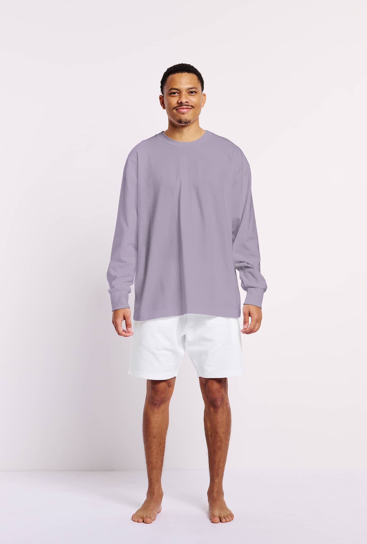 Tiger Cotton Oversized LS T|Shirt