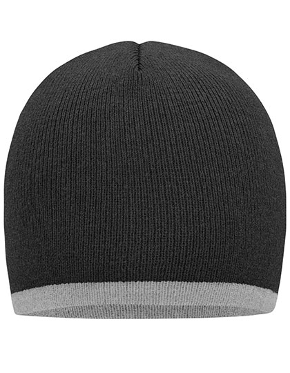 Beanie With Contrasting Border