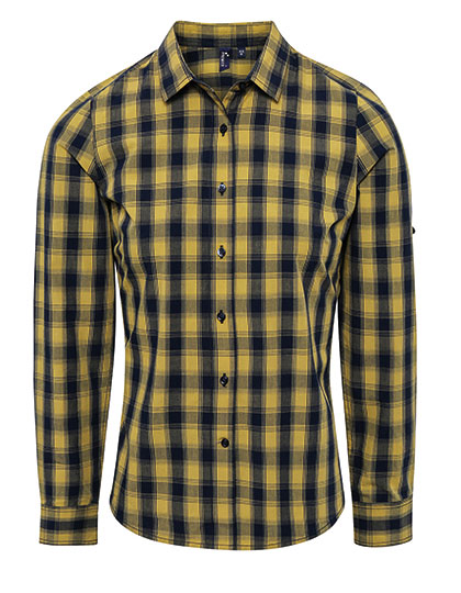 Women´s Mulligan Check Cotton Long Sleeve Shirt