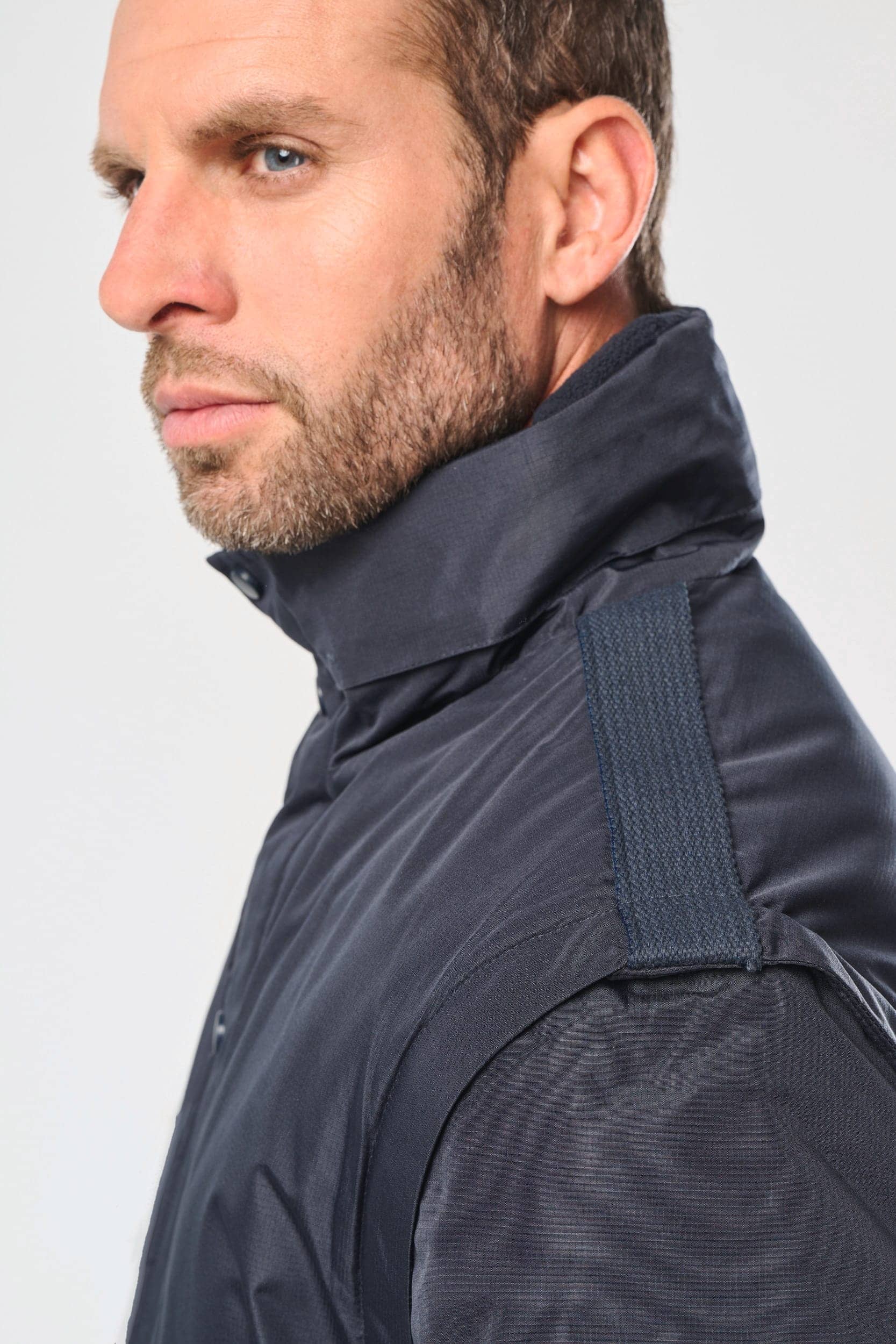Workwear Parka mit abtrennbaren Ärmeln