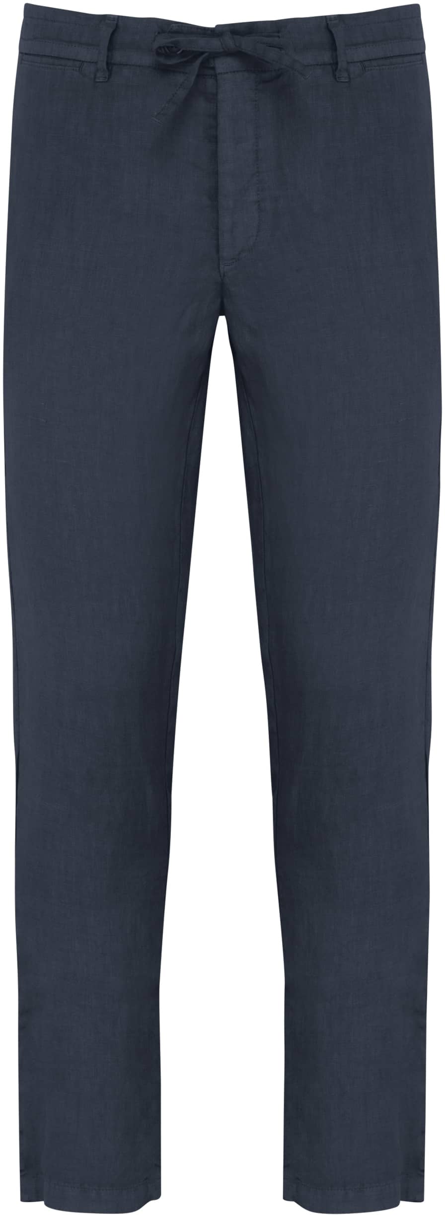 Ausgewaschene Herrenhose aus Leinen