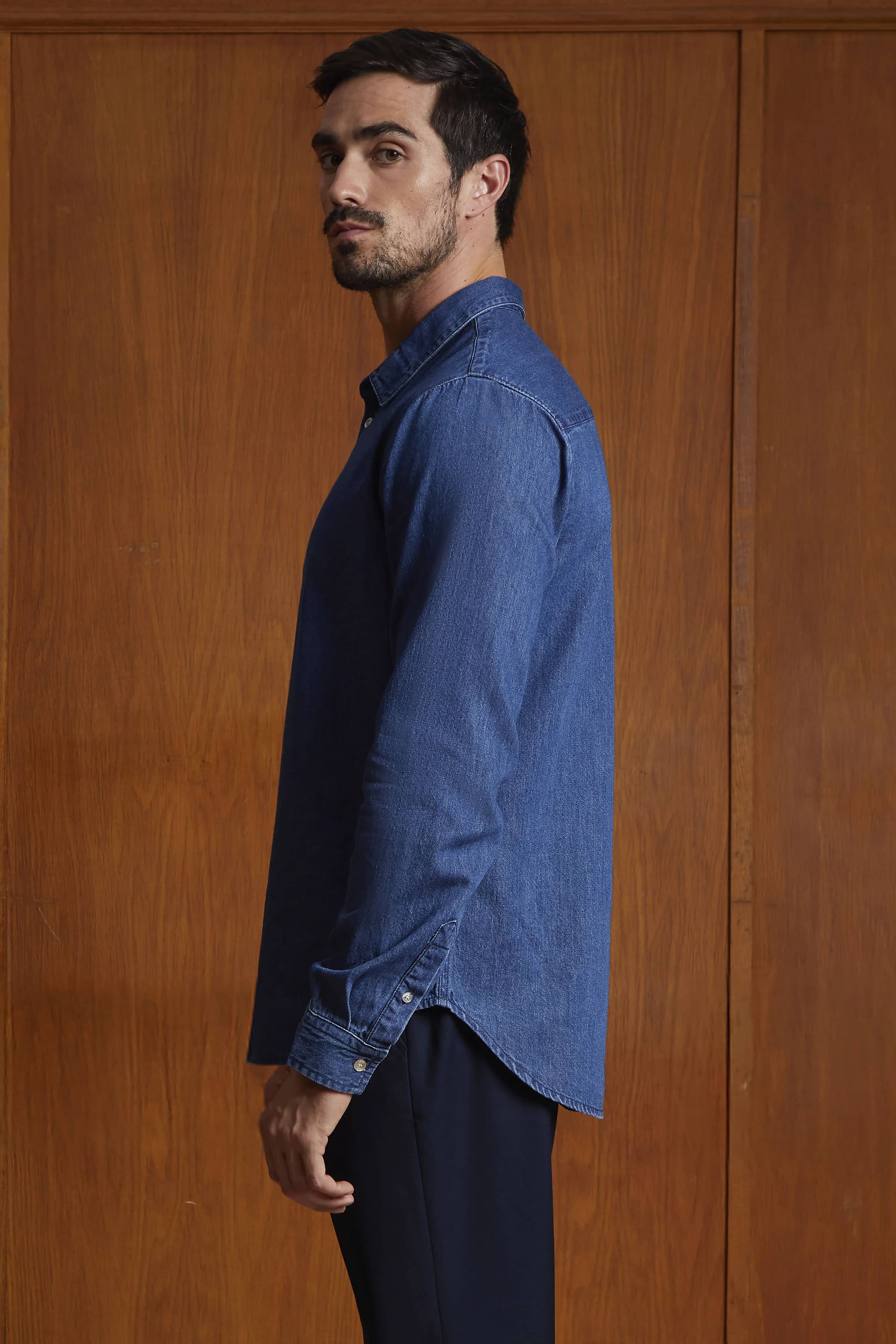 Men´s High-End Denim Shirt Bennett