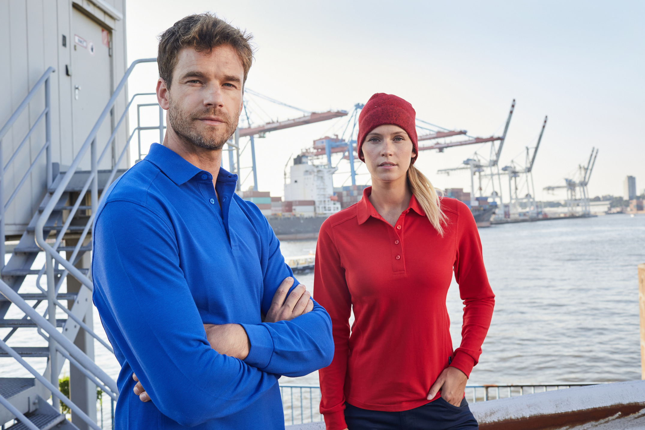 Workwear Stretch-Bermuda Slim Line