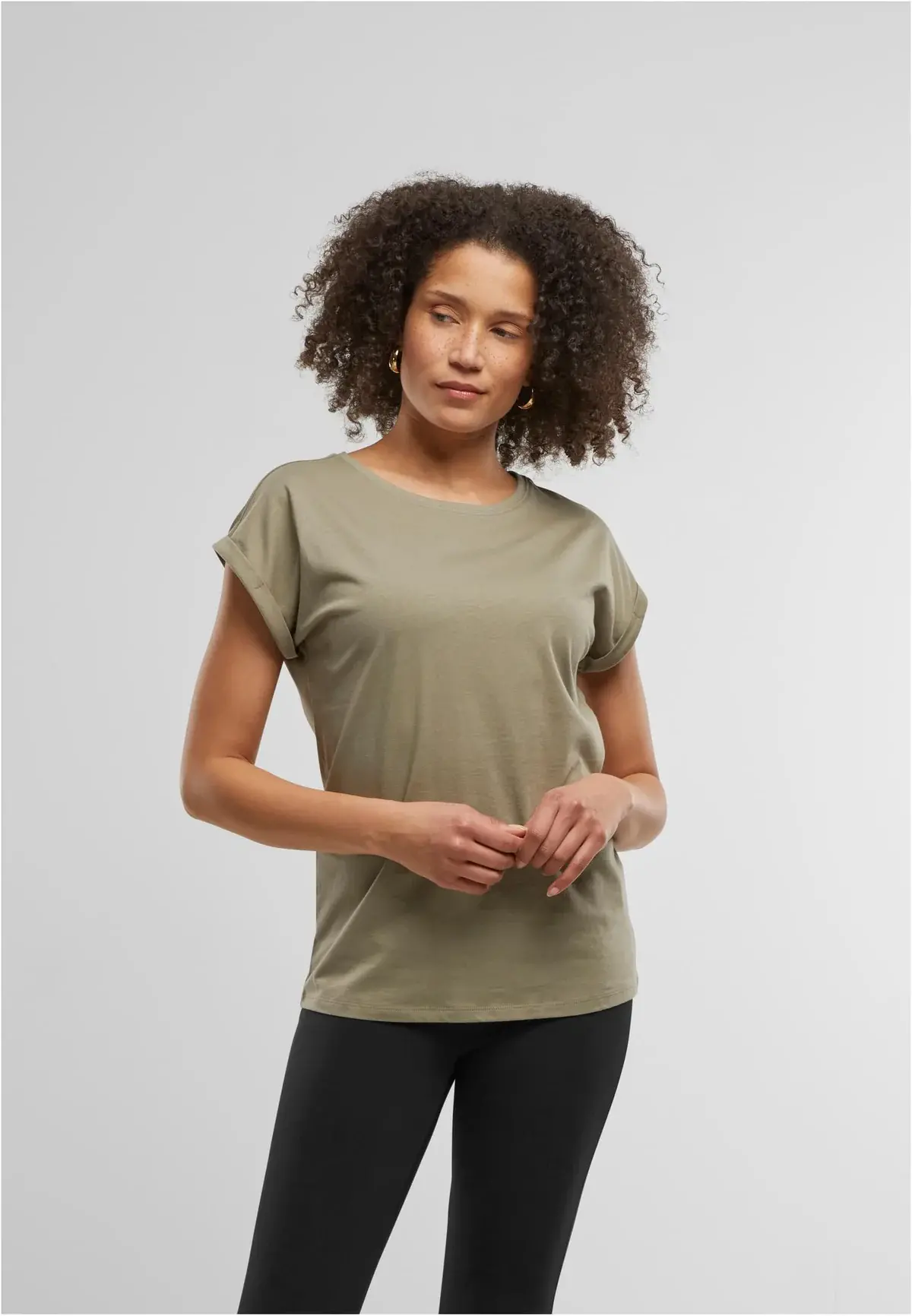 Ladies Extended Shoulder Tee