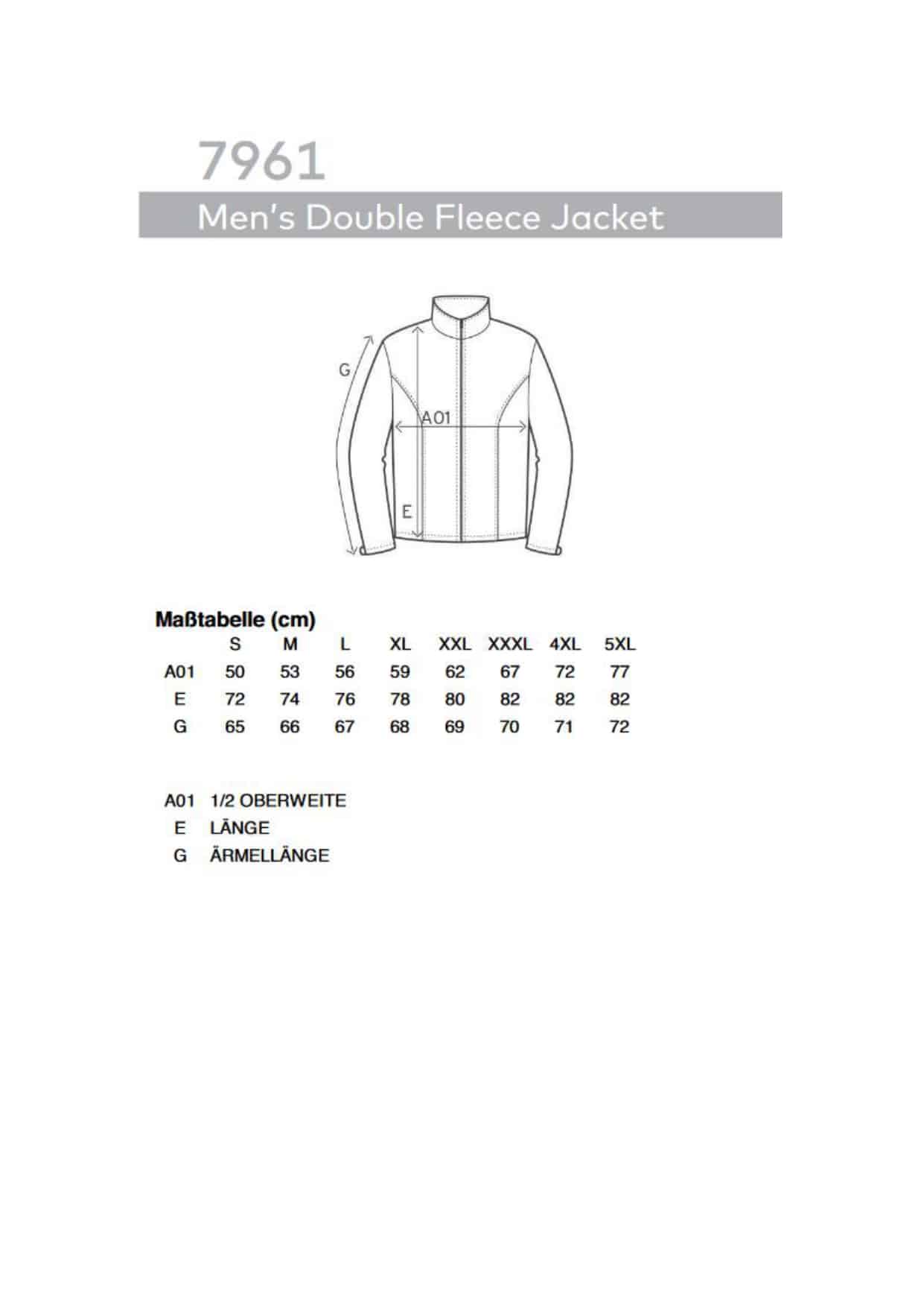 Men´s Double Fleece Jacket