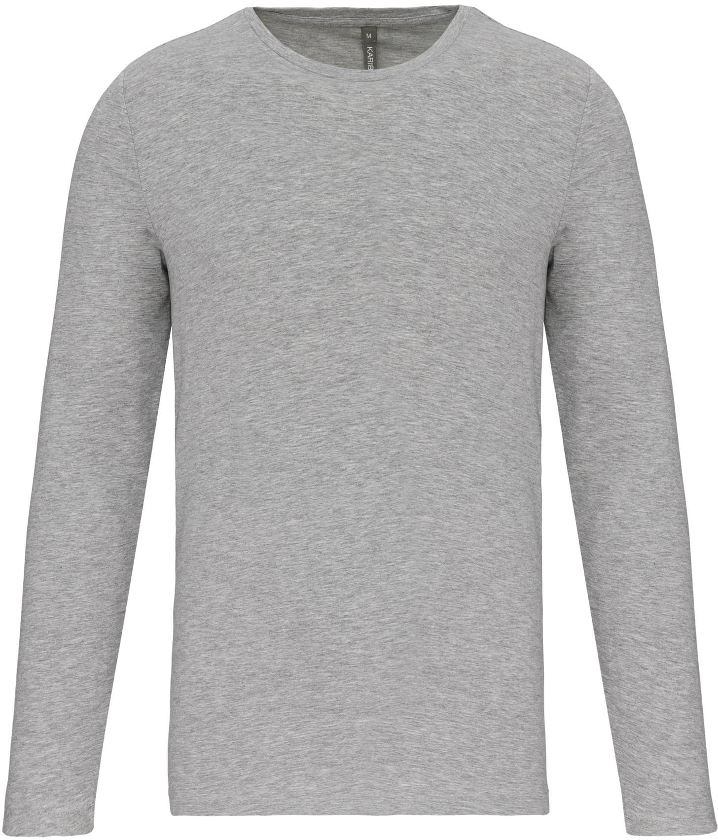 Langarm-T-Shirt mit Rundhalsausschnitt