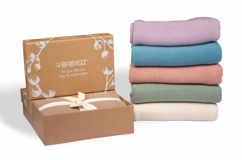 Babiezz® Organic Knitted Blanket