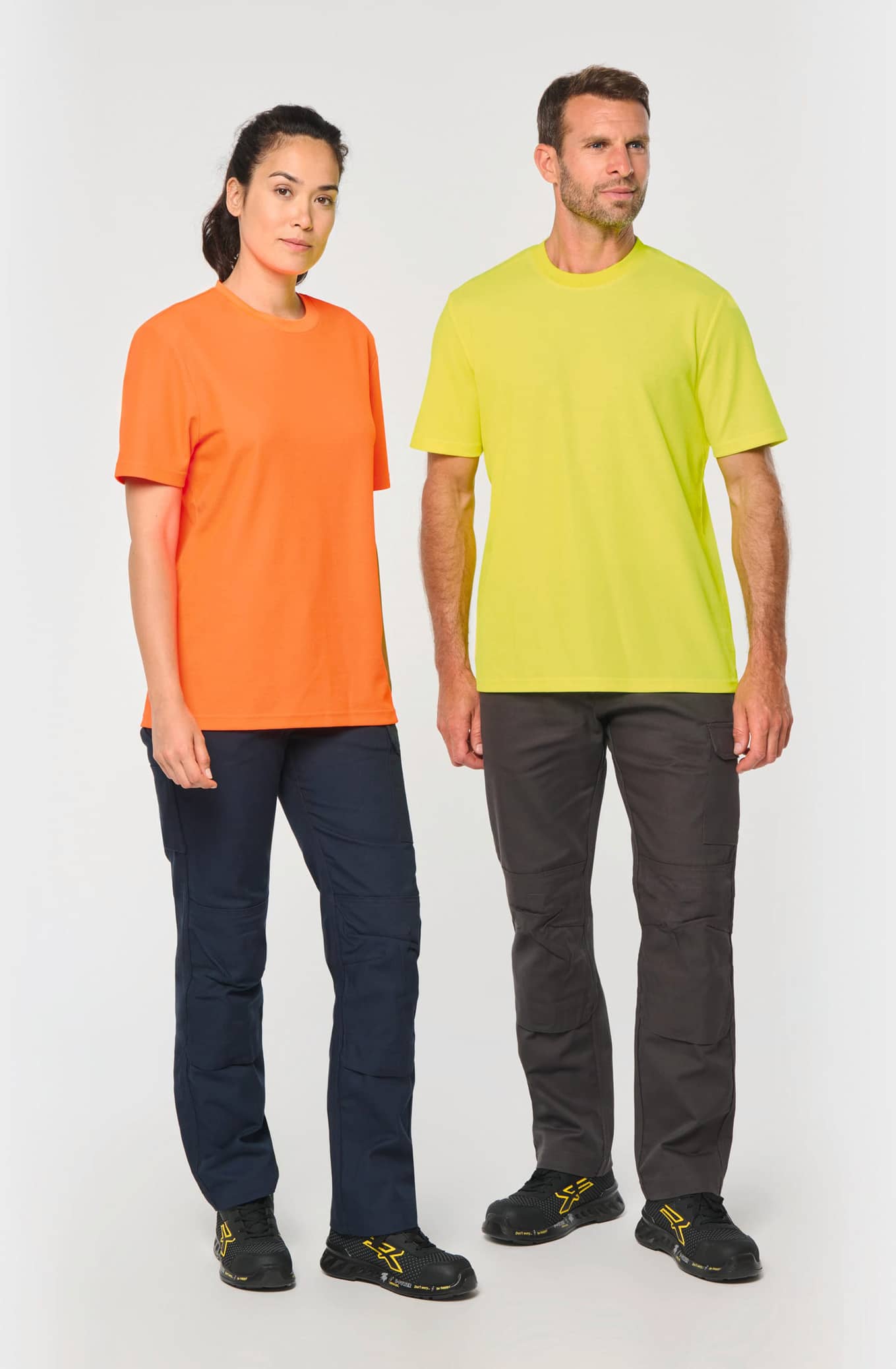 Umweltfreundliches Unisex-T-Shirt aus Baumwolle/Polyester