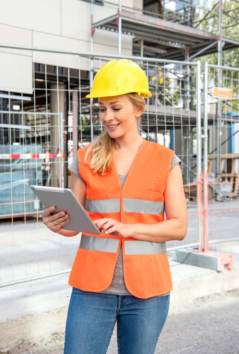 Ladies Fit Hi-Vis Safety Vest Frankfurt