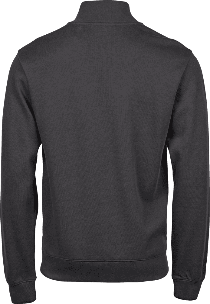 Ribbed Interlock Half Zip