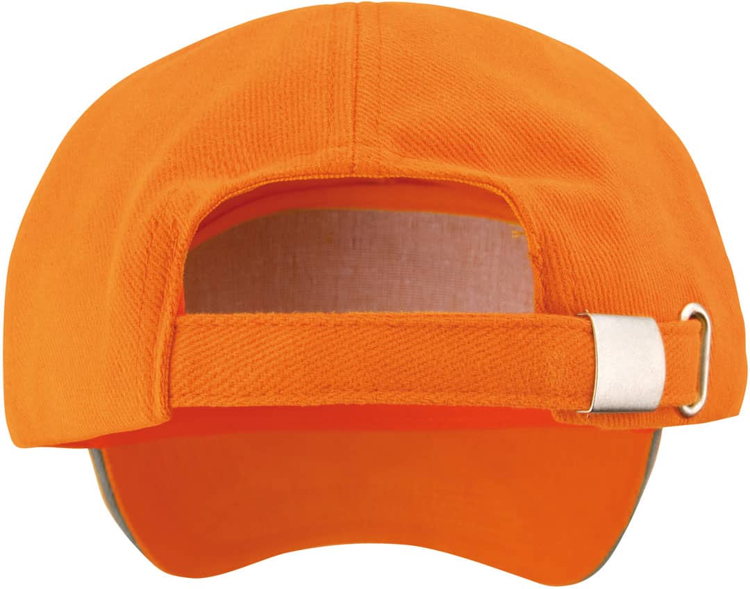 Brushed Cotton Decorators Cap With Sandwich Peak