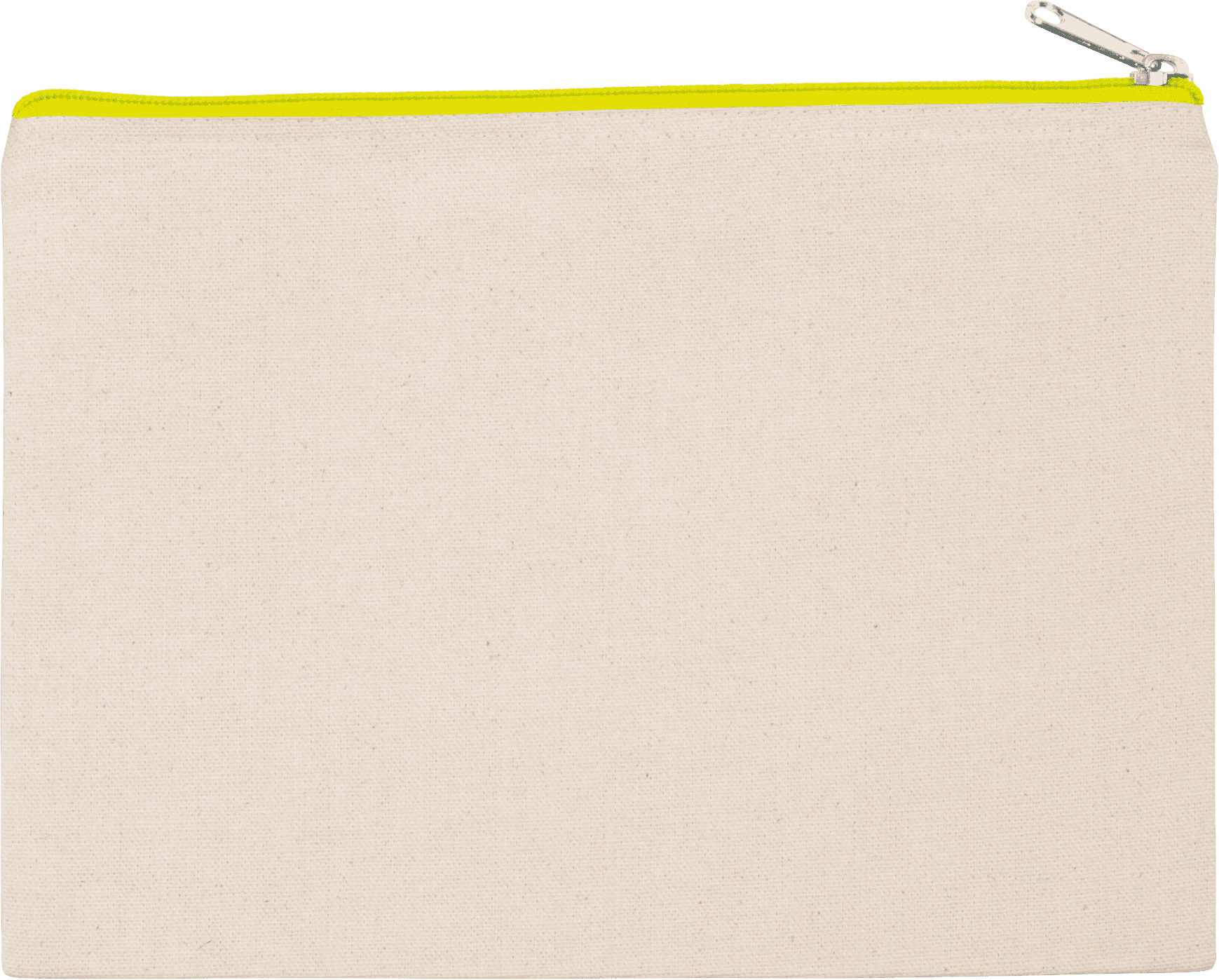 Etui aus Baumwollcanvas - Groß - Natural
