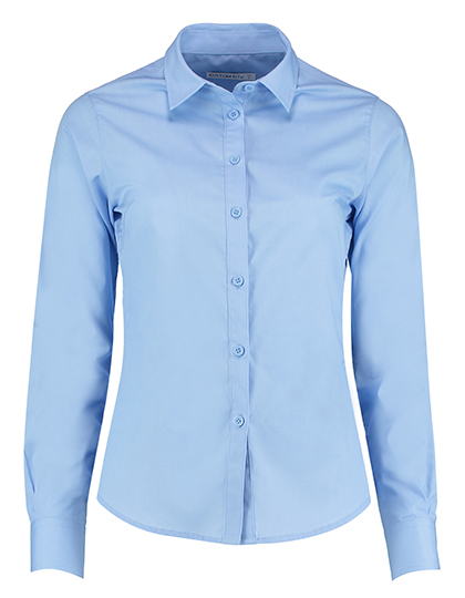 Women´s Tailored Fit Poplin Shirt Long Sleeve
