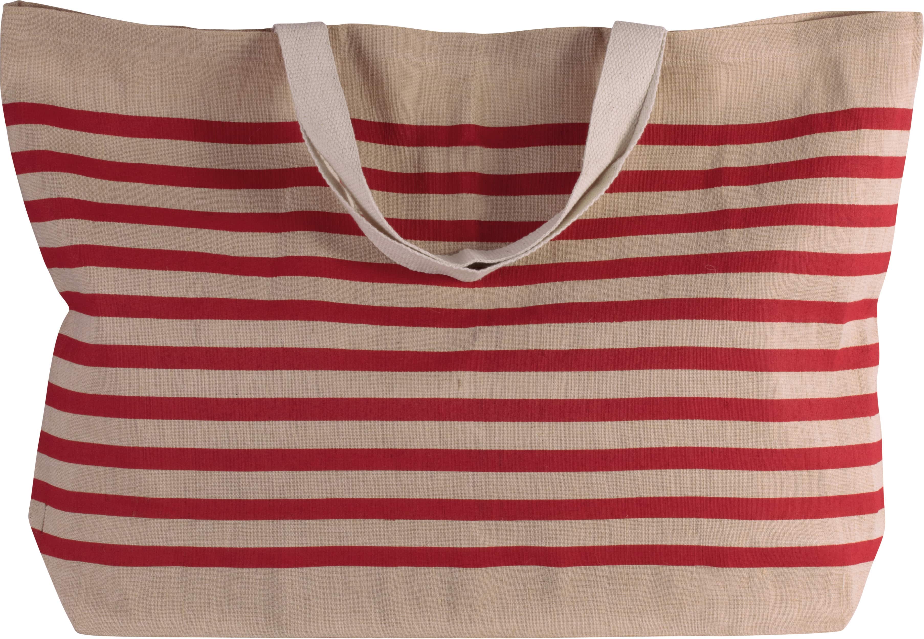 Großer Shopper aus Jute-Baumwoll-Mischgewebe