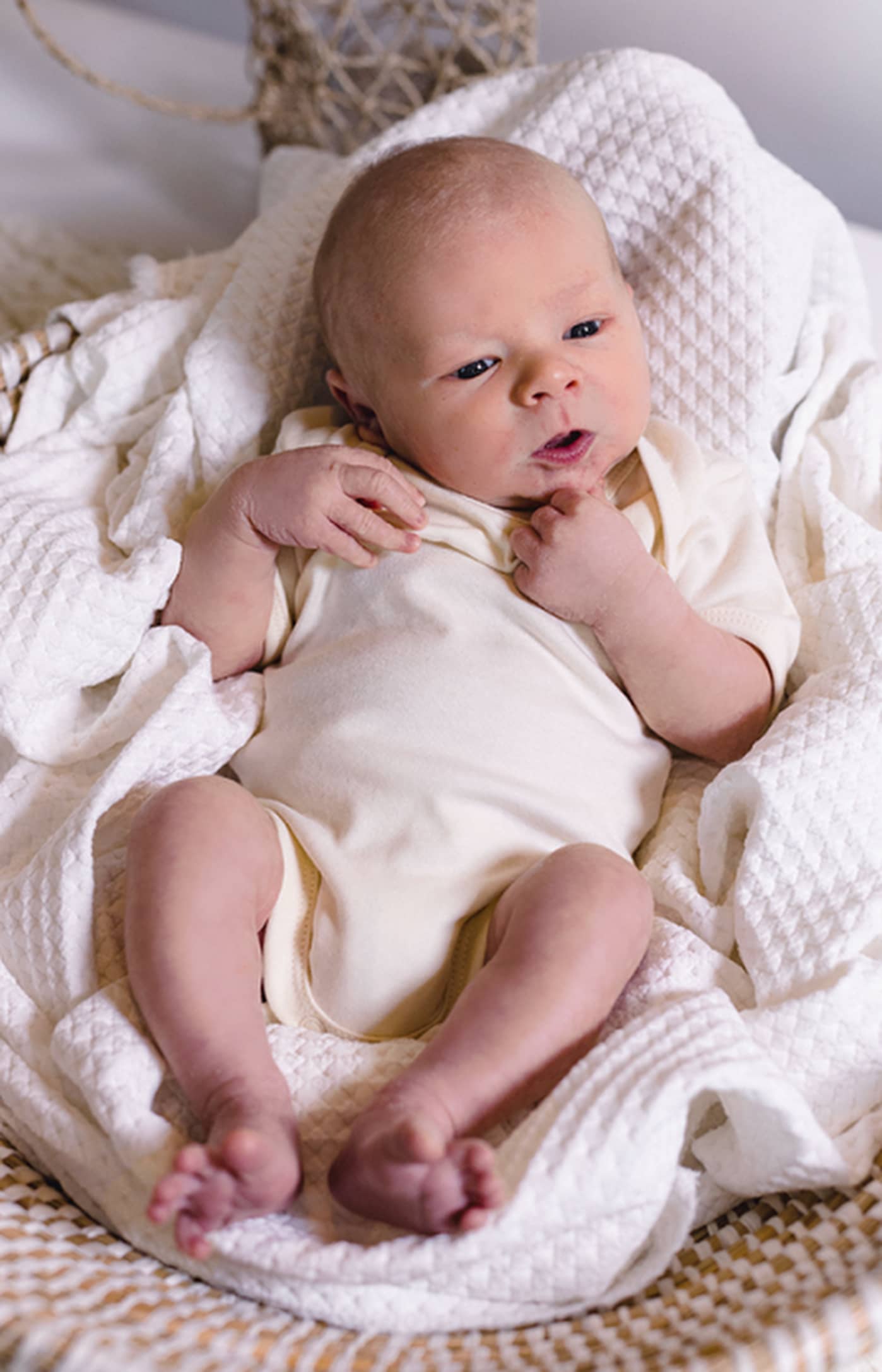 Organic Baby Bodysuit Short Sleeve Rebel 01