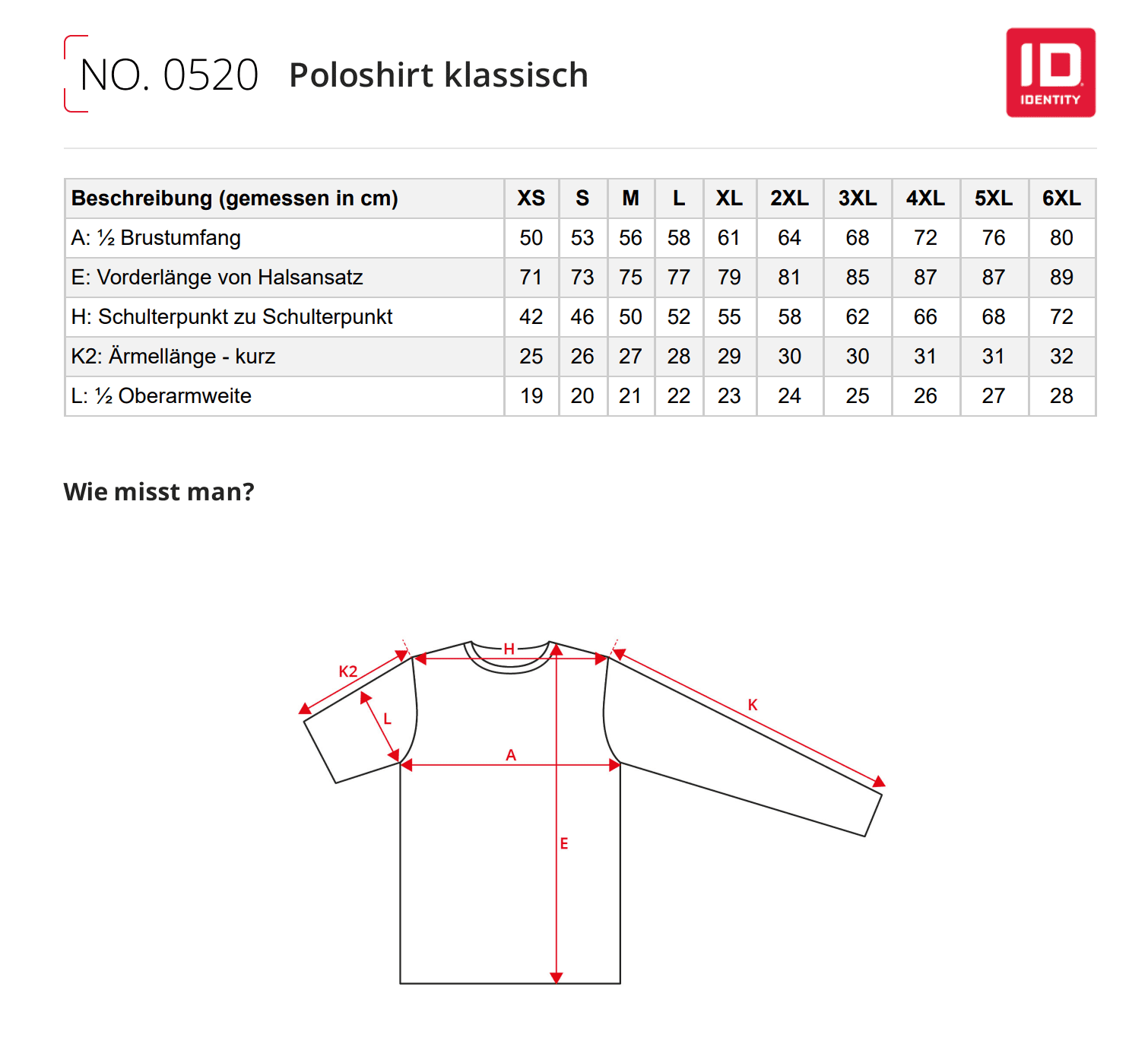 Klassisches Poloshirt